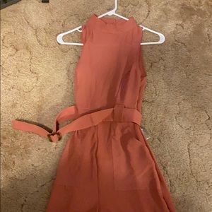 Peach jumpsuit